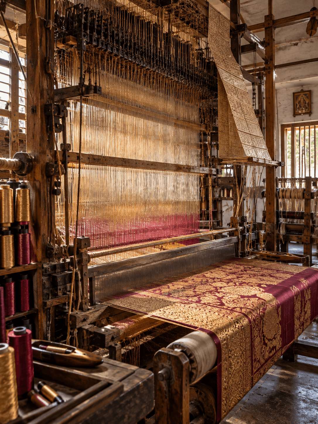 Portrait of a master weaver